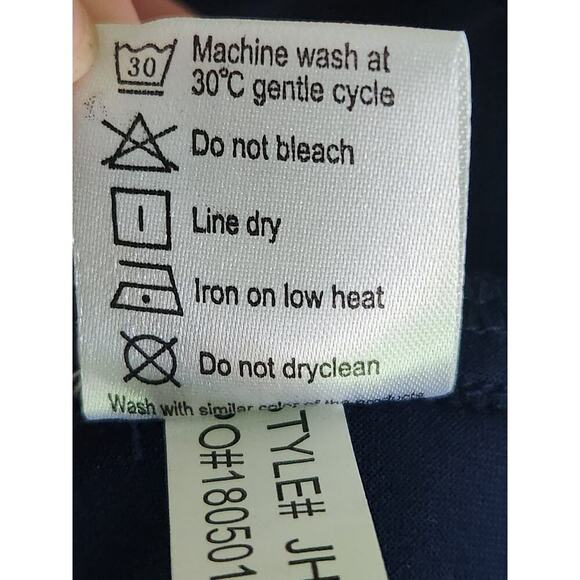 Lesmart Golf Series Jacket Men's Sz 5XL Navy Full Zip With Pockets Plus Size NWT - Picture 7 of 7